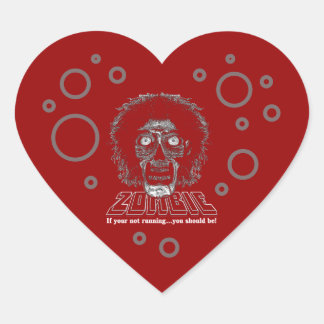 Zombie Heart Sticker