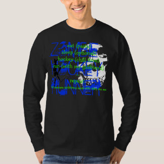 ZOMBIE HOCKEY RUNNER...eat, sleep, play hockey,... T-Shirt