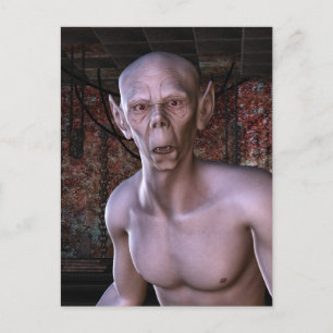 Zombie Horror Postcard