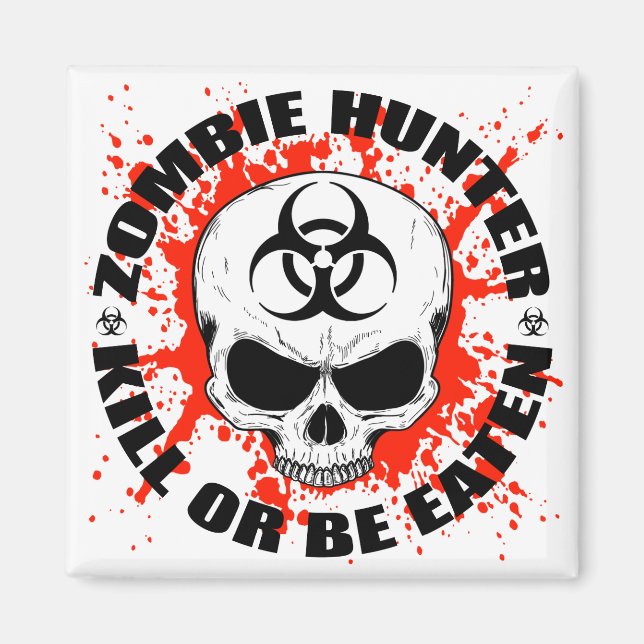 Zombie Hunter 3 Magnet (Front)