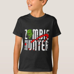 Zombie Hunter _ Halloween Apparel Funny Halloween  T-Shirt