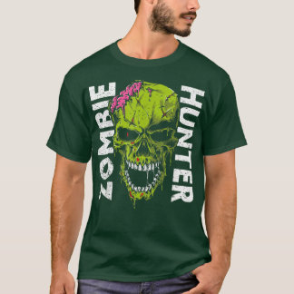Zombie Hunter Halloween Apparel Funny Halloween T-Shirt