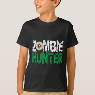 Zombie Hunter Halloween Shirt Cute With An Eye Hun