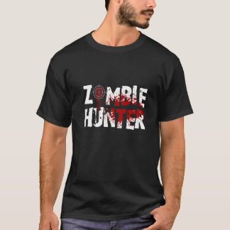 Zombie Hunter Horror Halloween Undead Corpse Zombi T-Shirt
