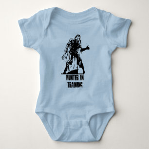 Zombie Hunter in Training Baby Shirt