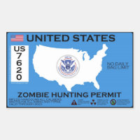 Zombie Hunting Permit - ZETA