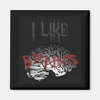 Zombie: I Like Brains Magnet