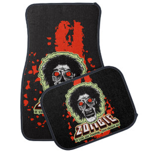 Zombie If your not running you should be Car Mat