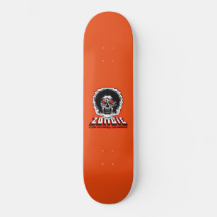 ZOMBIE If your not running you should be! Orange Skateboard