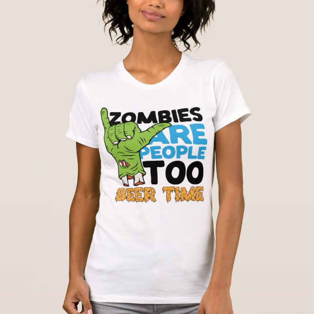Zombie in the Bar T-Shirt (Front)
