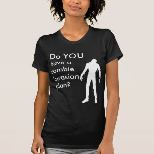 Zombie Invasion Plan T-Shirt