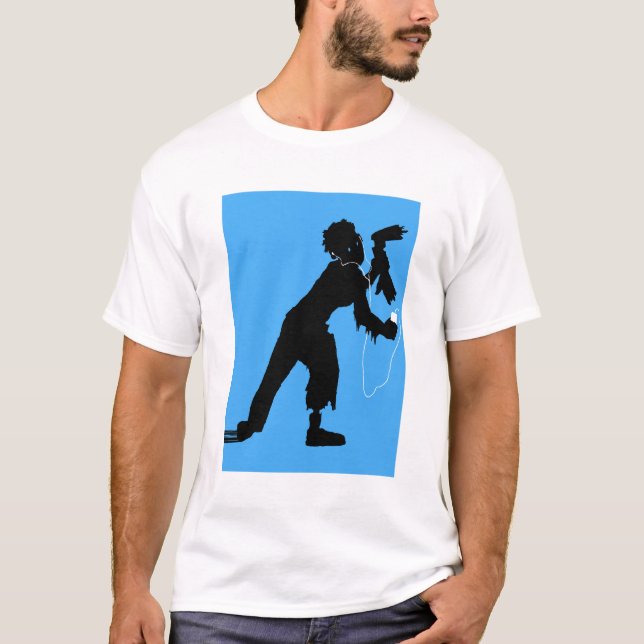 ZOMBIE IPOD dancer T-Shirt (Front)