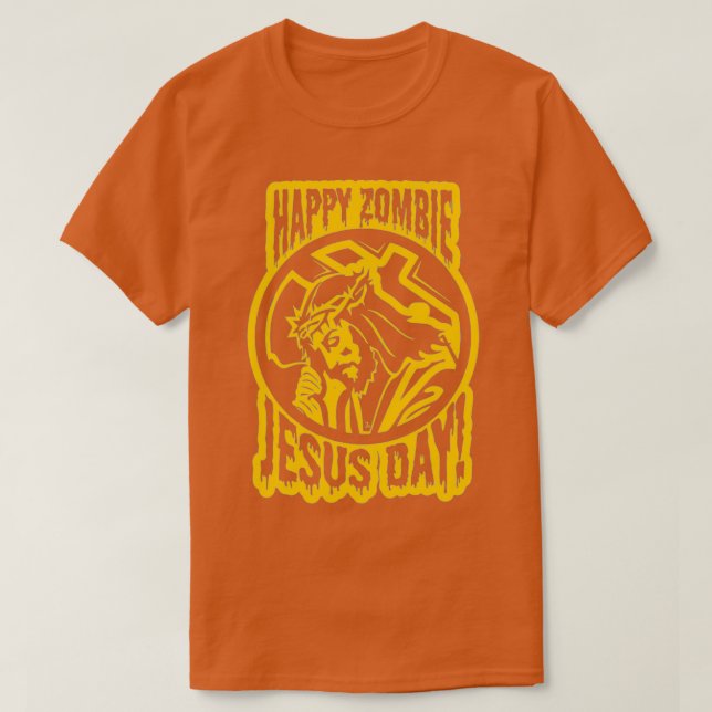 zombie jesus artwork T-Shirt (Design Front)