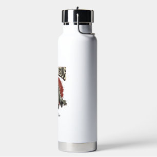 Zombie Jesus Vintage Engraving Funny Shirt Design_ Water Bottle