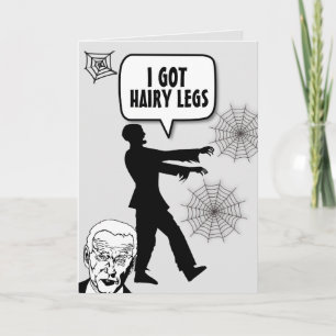 ZOMBIE JOE BIDEN HALLOWEEN FUNNY CARDS CARD