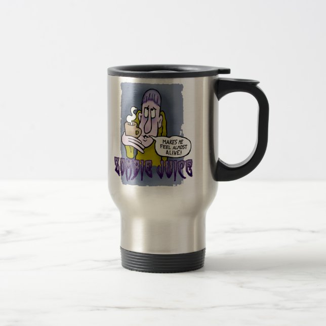 Zombie Juice 2 Stainless Steel Travel Mug (Right)