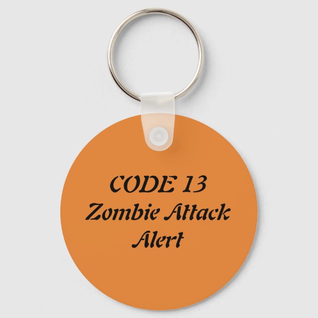 Zombie key chain (Front)