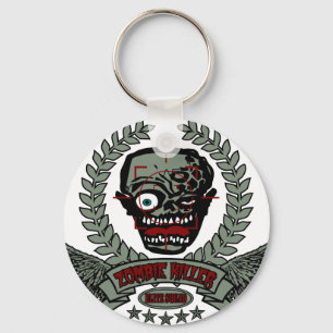Zombie Killer Elite Squad Key Ring