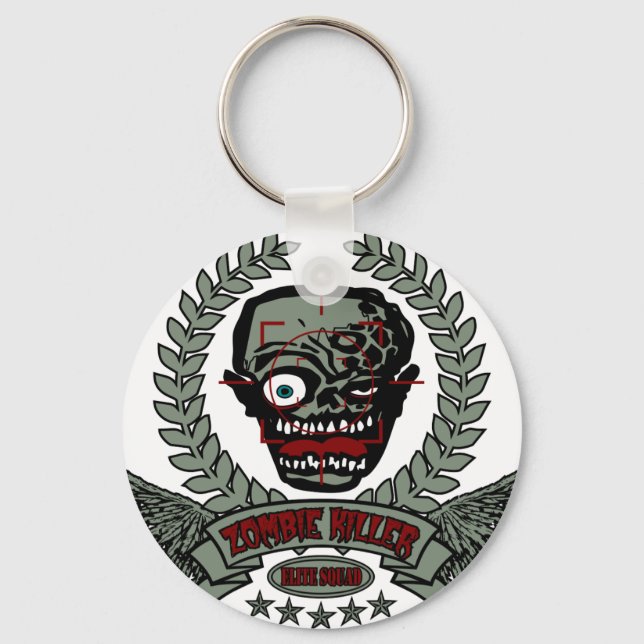 Zombie Killer Elite Squad Key Ring (Front)