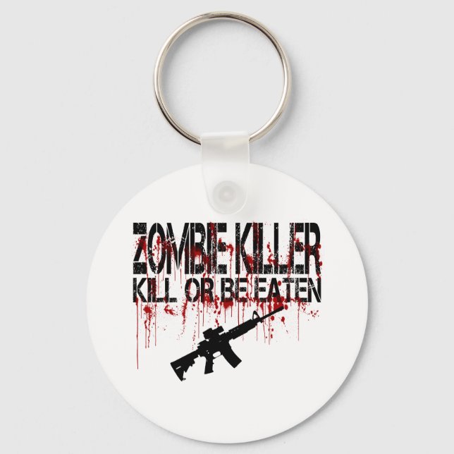 Zombie Killer Key Ring (Front)