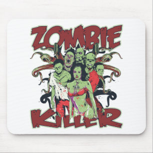 Zombie Killer Mouse Pad