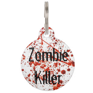 Zombie Killer Pet Tag