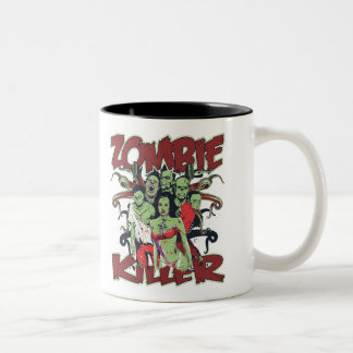 Zombie Killer Two-Tone Coffee Mug