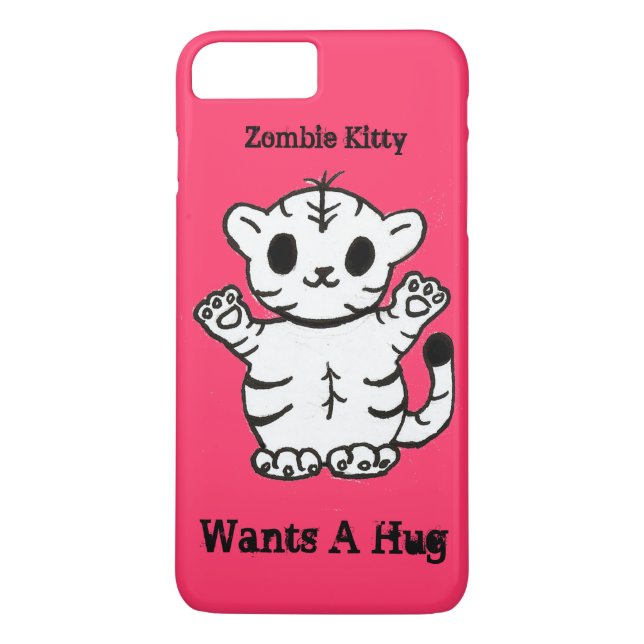 Zombie Kitty Wants A Hug Case-Mate iPhone Case (Back)