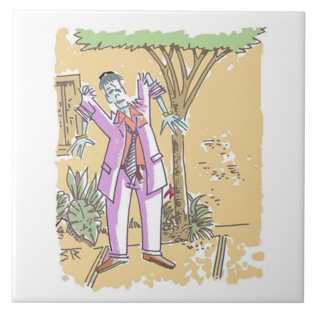 Zombie large tile (Front)