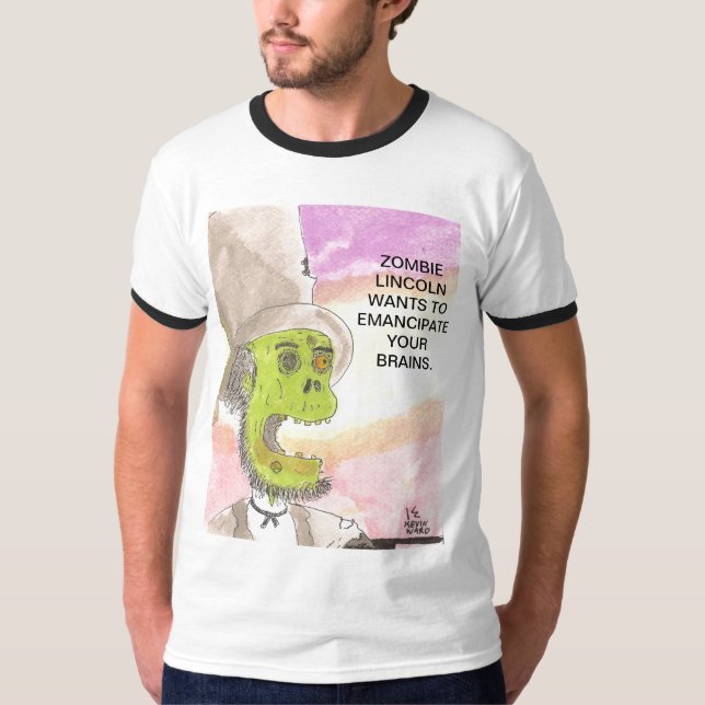 Zombie Lincoln T-Shirt (Front)