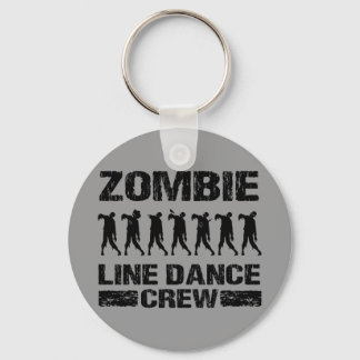 Zombie Line Dance Crew Key Ring