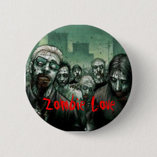 Zombie Love 6 Cm Round Badge