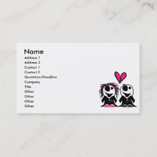 ZOMBIE LOVE BUSINESS CARD