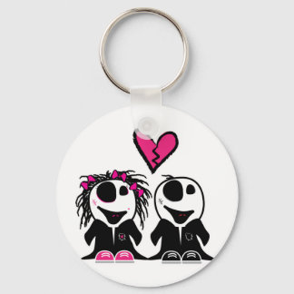ZOMBIE LOVE KEY RING