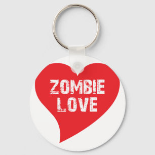 Zombie Love Key Ring