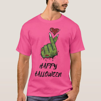 Zombie Love Sign Heart Halloween Party Men Women P T-Shirt