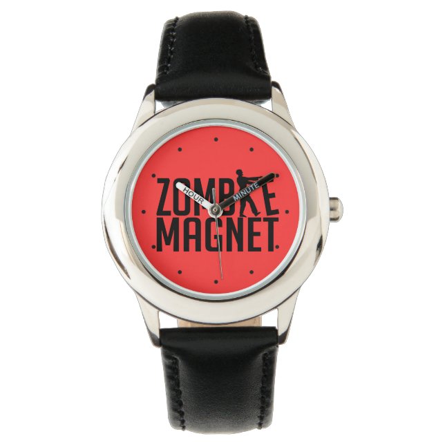 ZOMBIE MAGNET custom watches (Front)