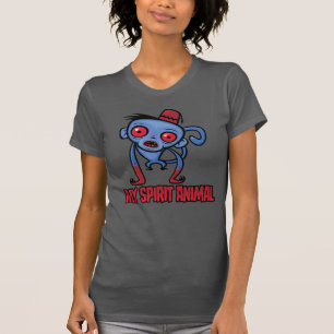 Zombie Monkey Is My Spirit Animal T-Shirt