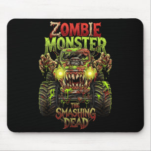 Zombie Monster Truck The Smashing Government Mouse Pad
