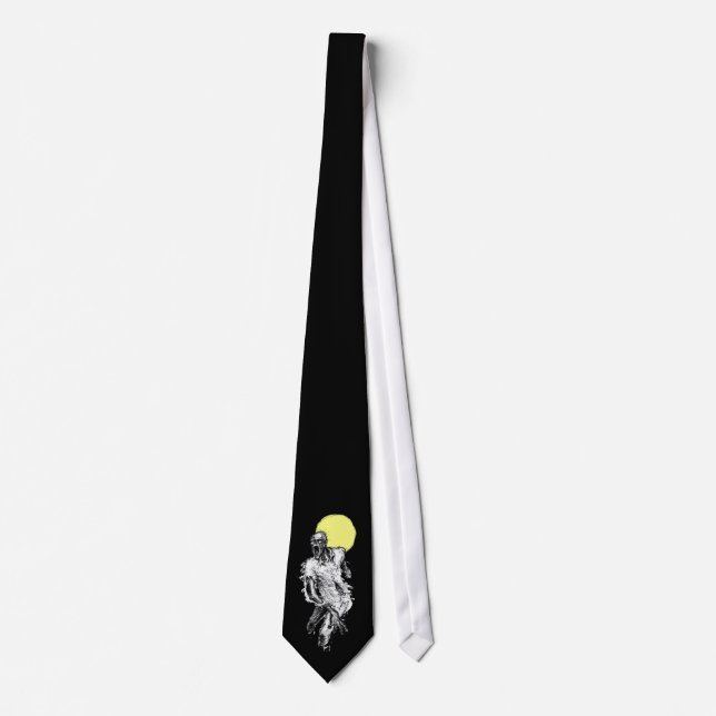 Zombie Moon Tie (Front)