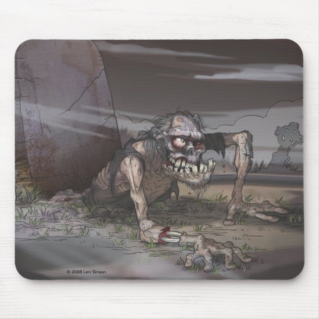 Zombie Mouse Pad (Front)