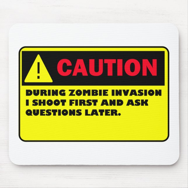 ZOMBIE MOUSE PAD (Front)