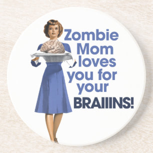 Zombie Mum Coaster