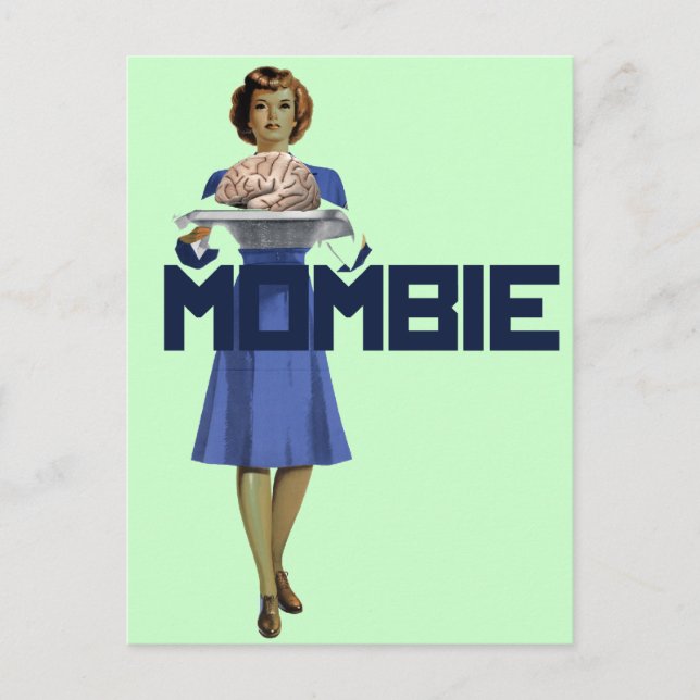 Zombie Mum Postcard (Front)