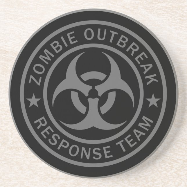 Zombie Outbreak Response Team Coaster (Front)