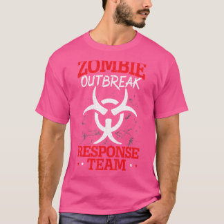 Zombie Outbreak Response Team Halloween Trick Or T T-Shirt