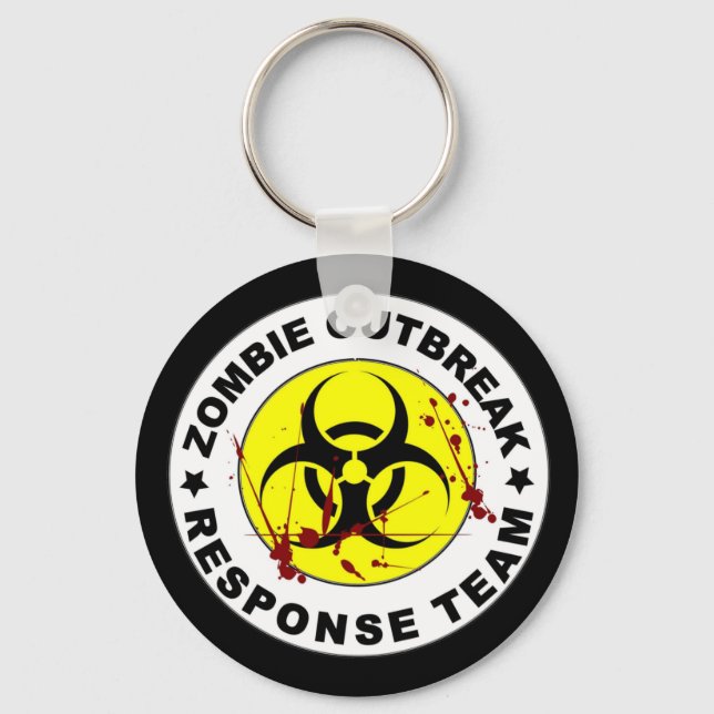 Zombie Outbreak Response Team. Key Ring (Front)