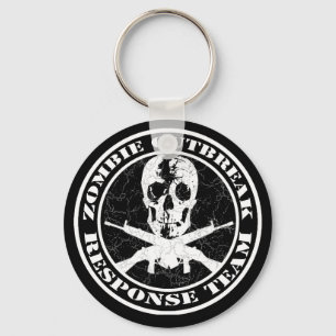 Zombie Outbreak Response Team Key Ring