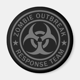 Zombie outbreak response team magnet