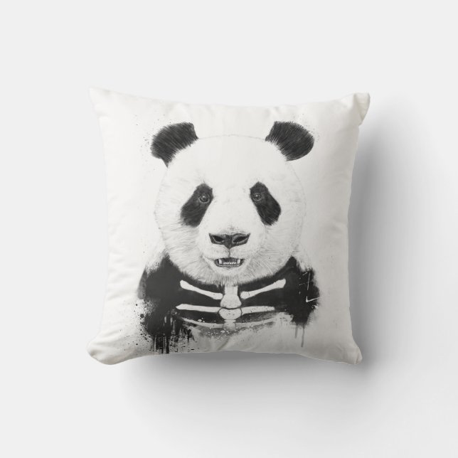 Zombie panda cushion (Front)